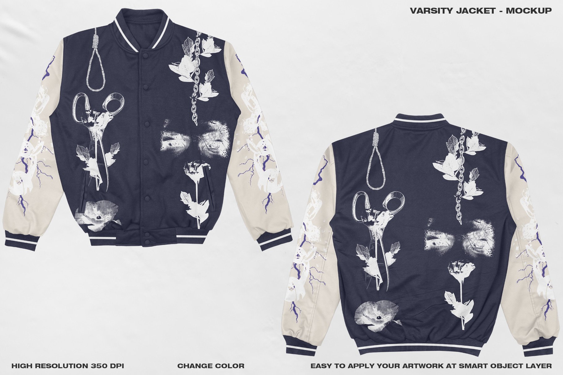 Varsity Jacket - Mockup - Design Cuts