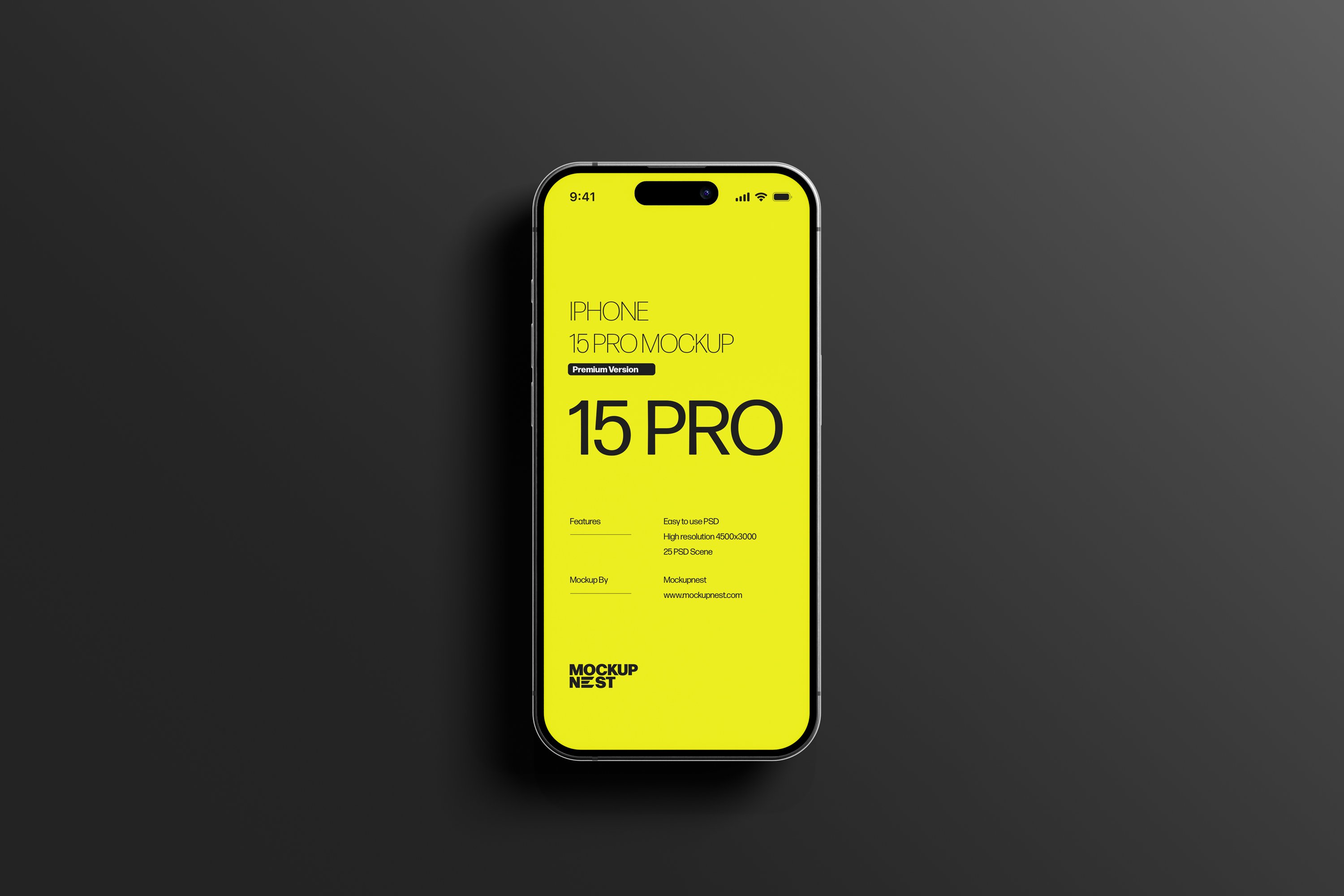 Iphone 15 Pro Mockup Set Design Cuts 8009