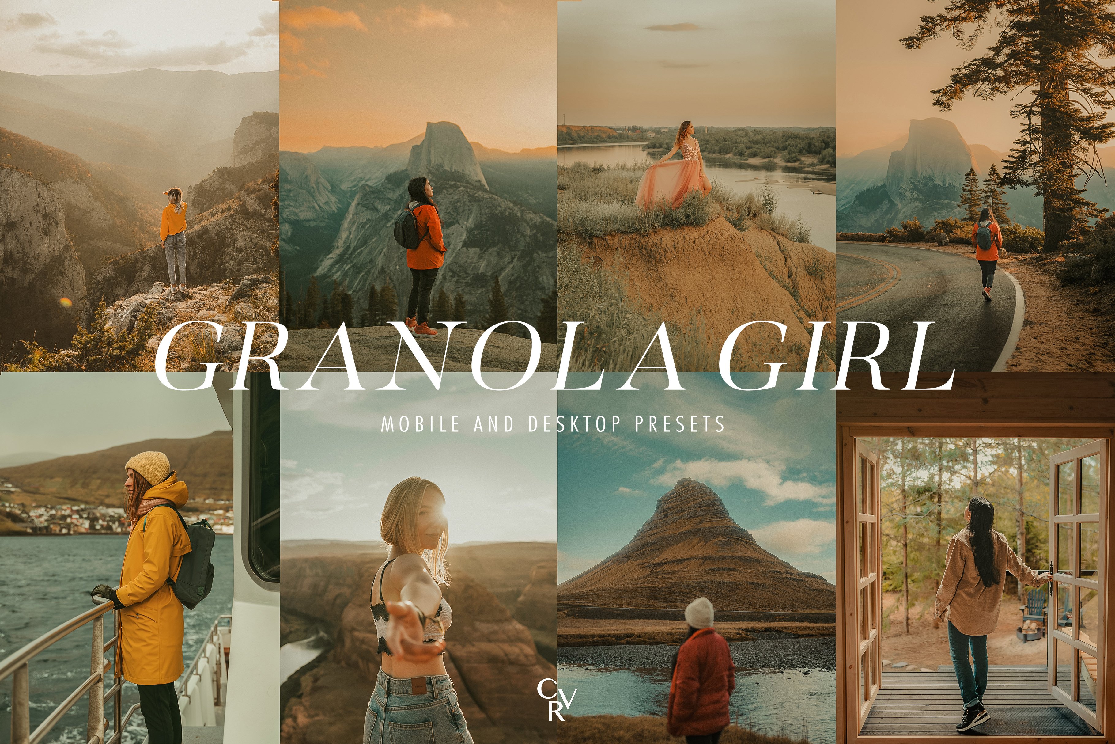 20 Granola Girl Lightroom Presets - Design Cuts
