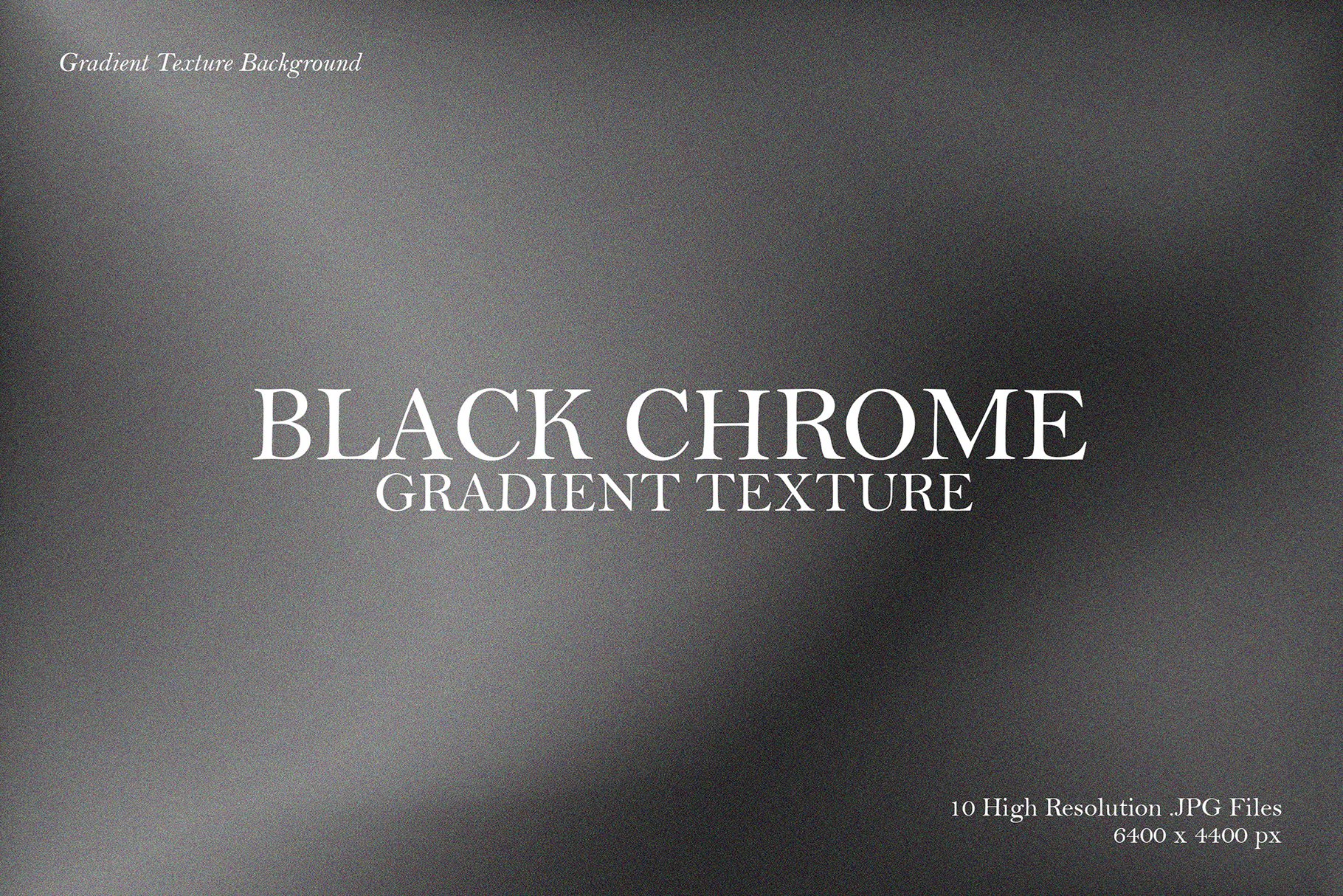 Black Chrome Gradient Texture Background - Design Cuts