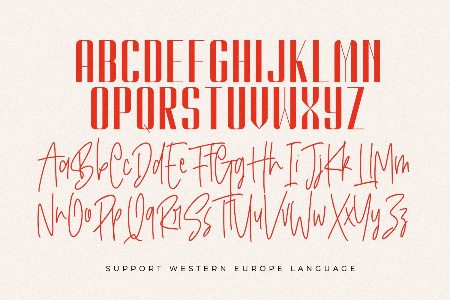 Kionsa - Ultra Condensed Font Duo - Design Cuts