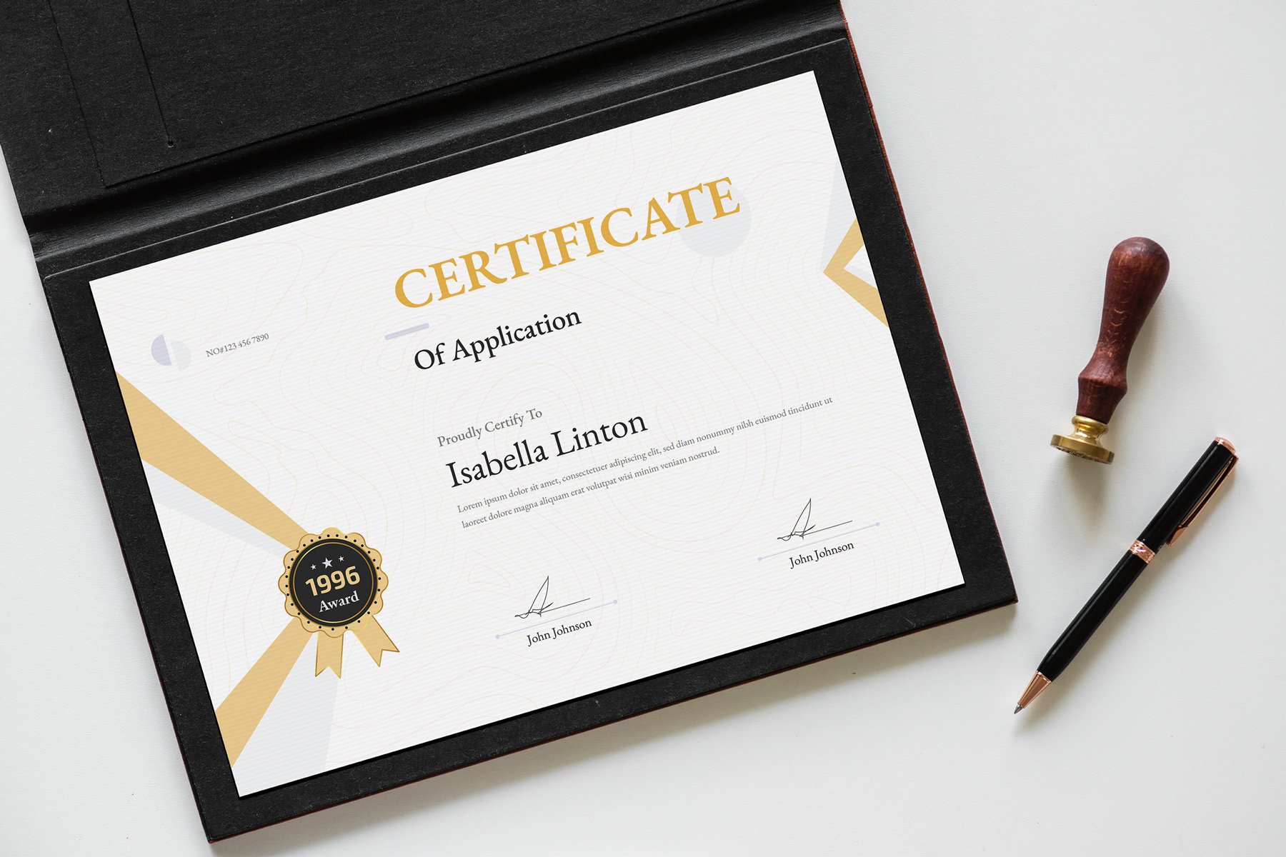 Certificate Template 4 - Design Cuts