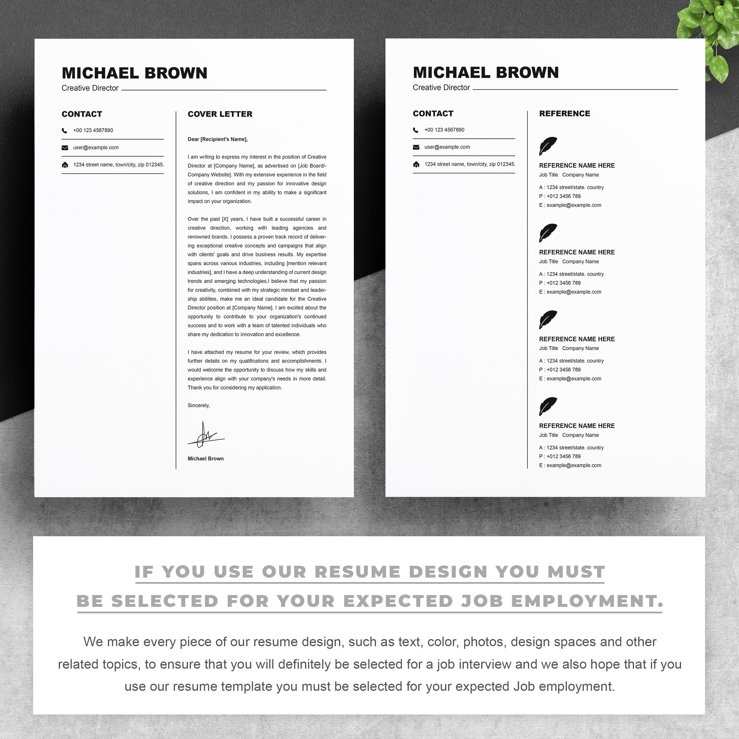 Creative Resume | Modern CV Template 5 - Design Cuts