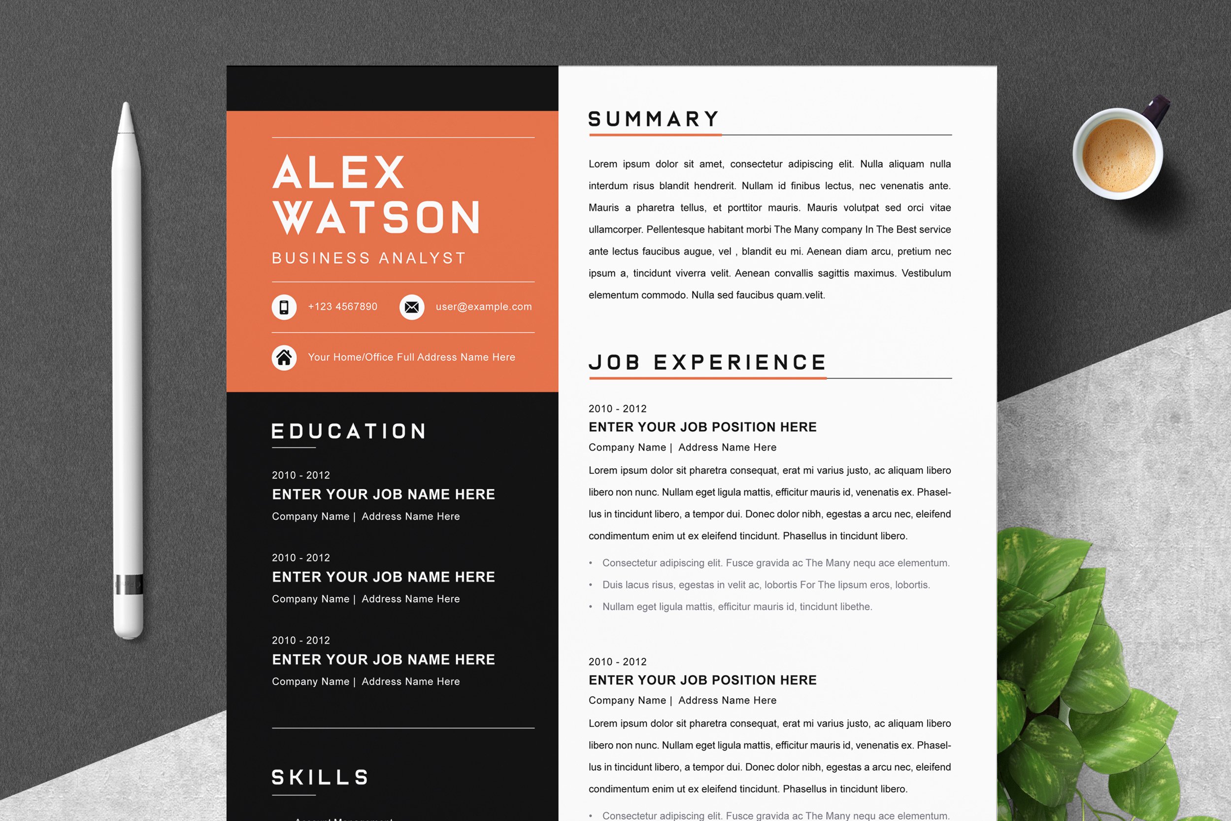 Resume Template 23 - Design Cuts