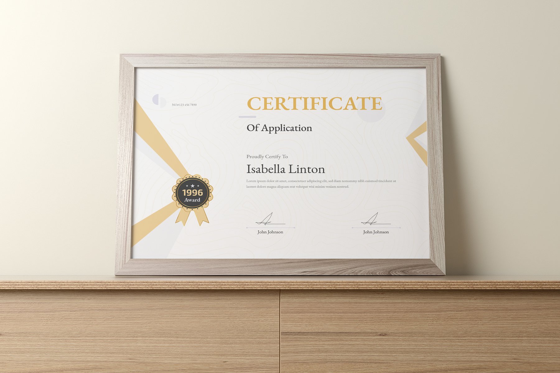 Certificate Template 4 - Design Cuts