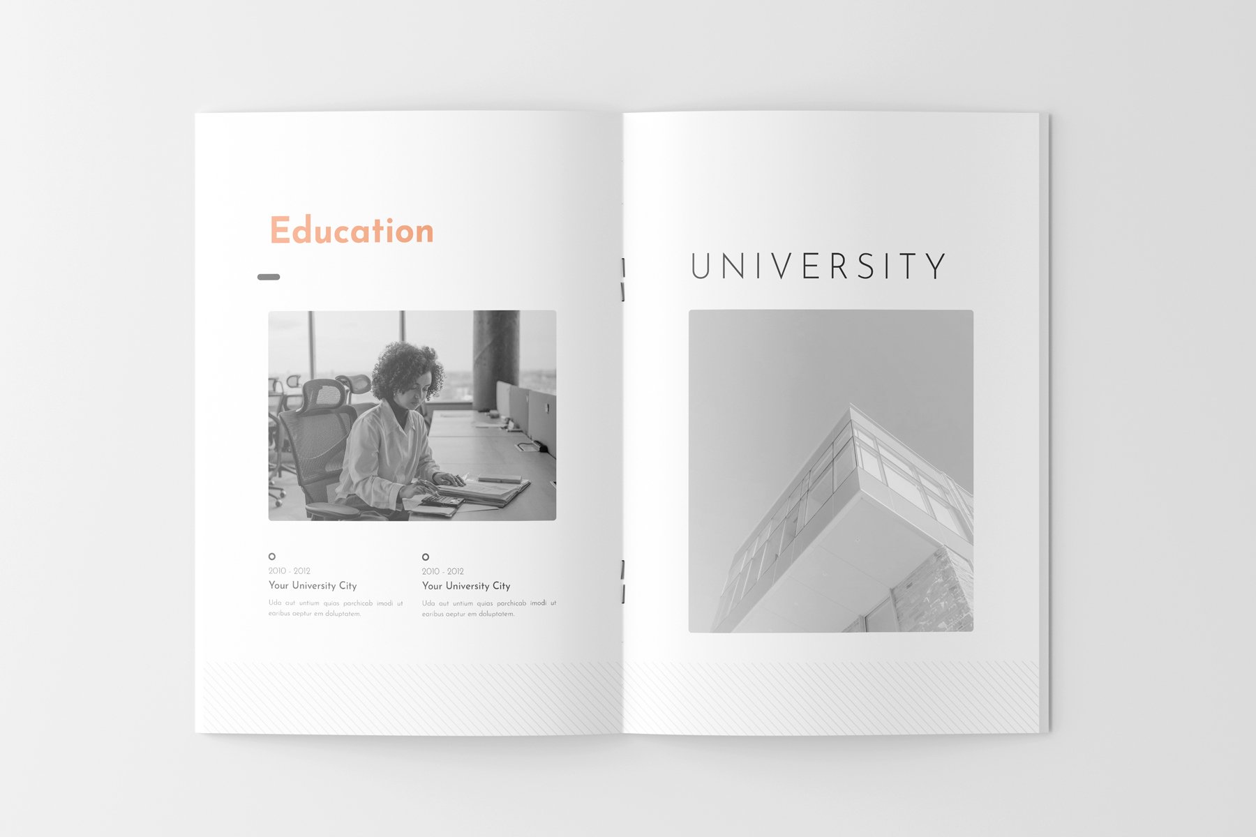 Portfolio Template Design Cuts