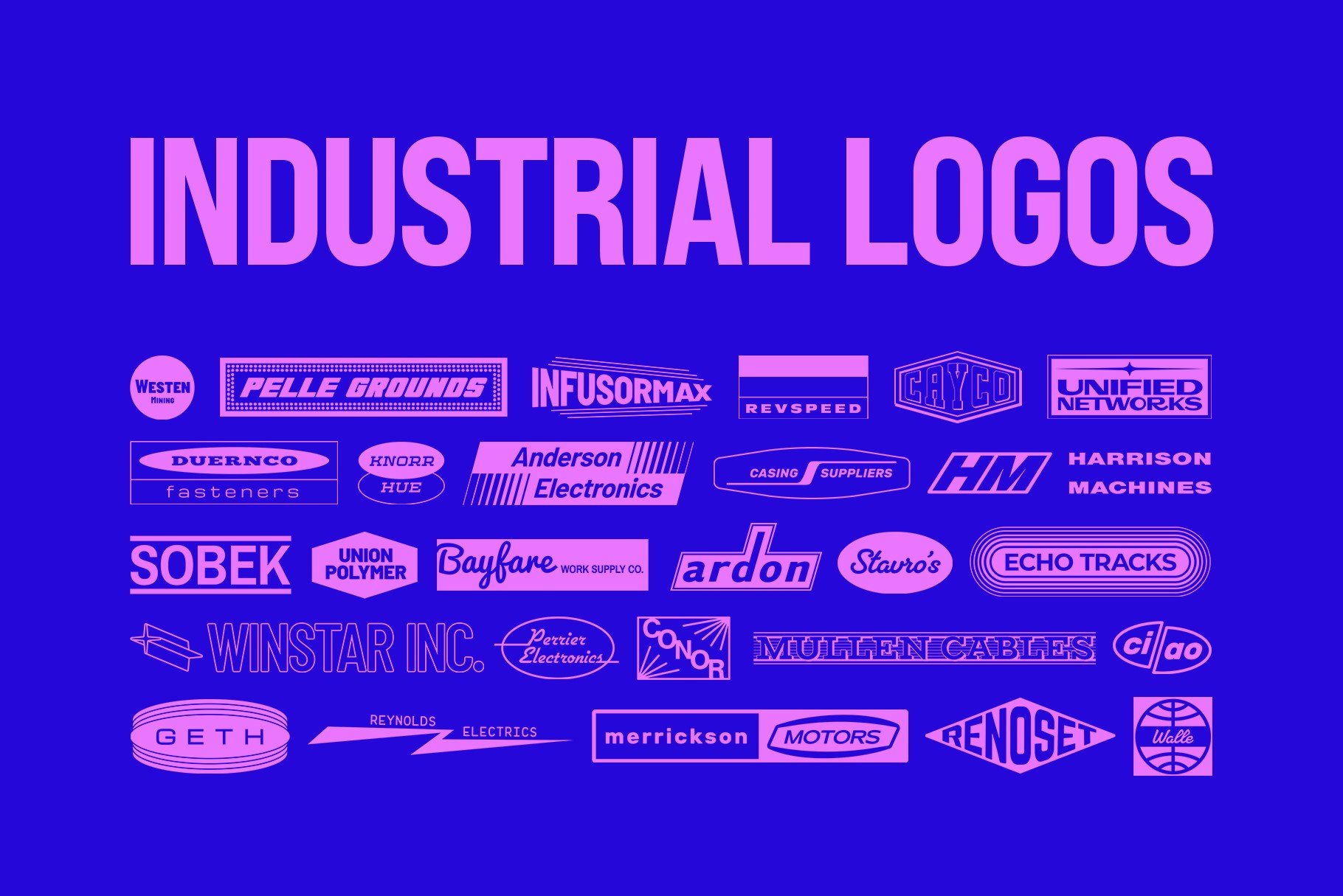 Industrial Logo designs, themes, templates and downloadable graphic  elements on Dribbble