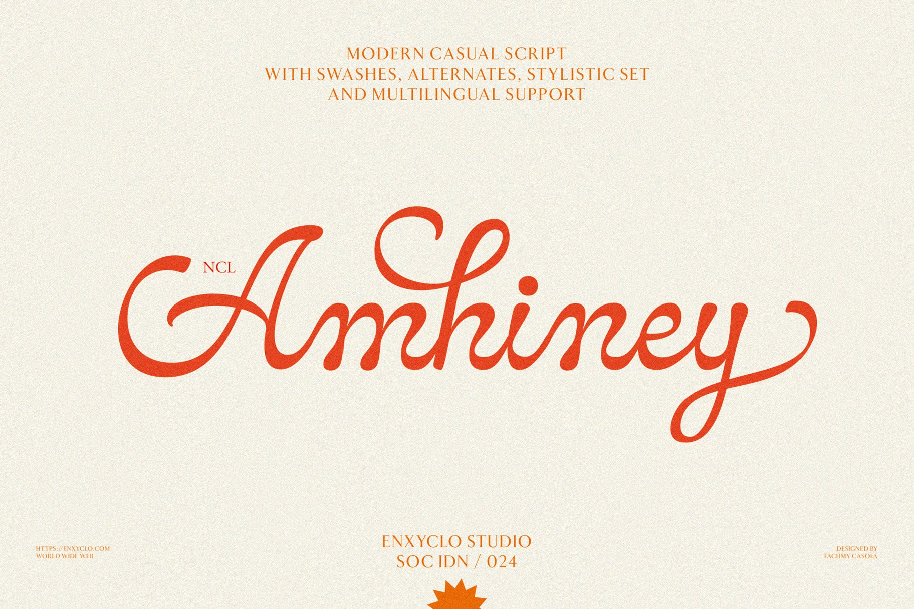 NCL Amhiney - Casual Script Font - Design Cuts