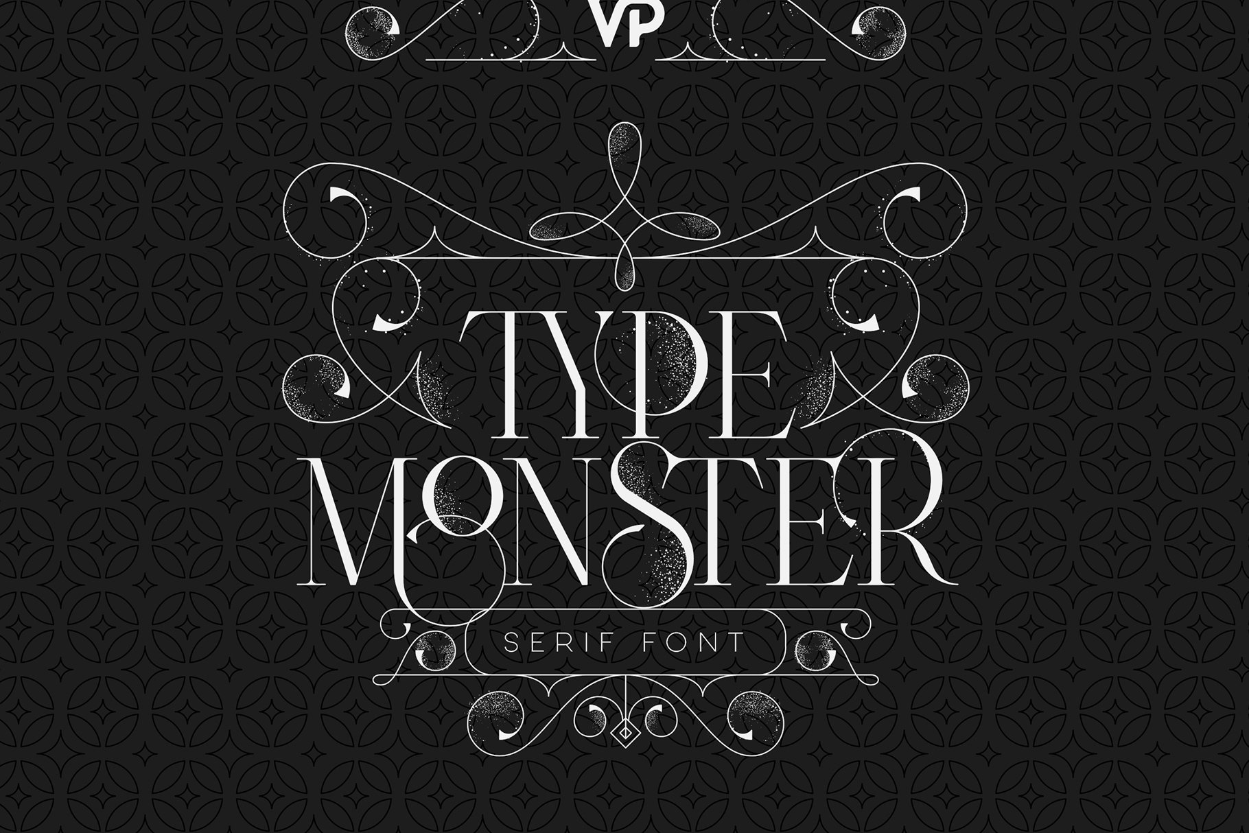 Type Monster - Elegant Font And Extras - Design Cuts