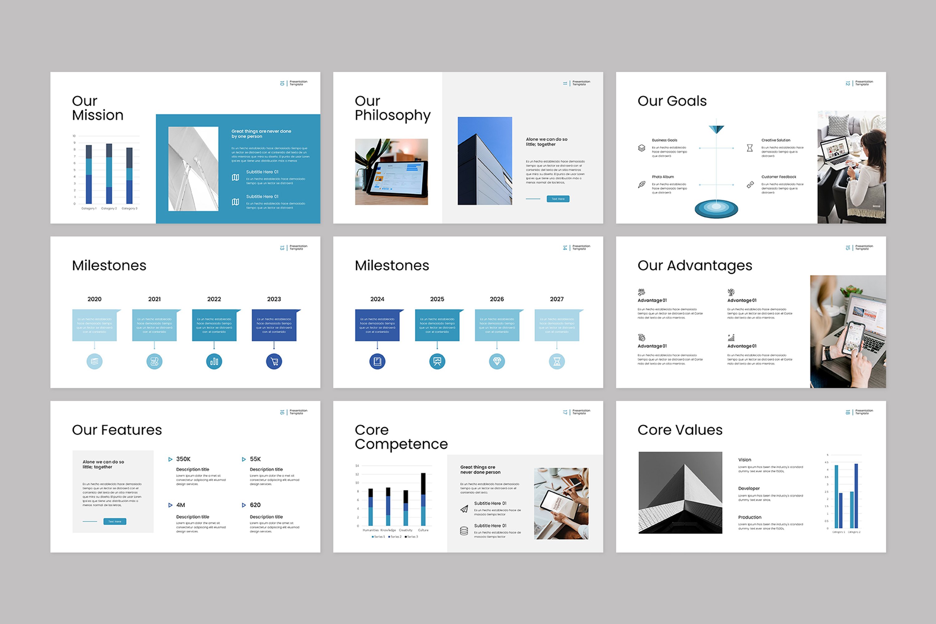 Company Profile Presentation Template - Design Cuts