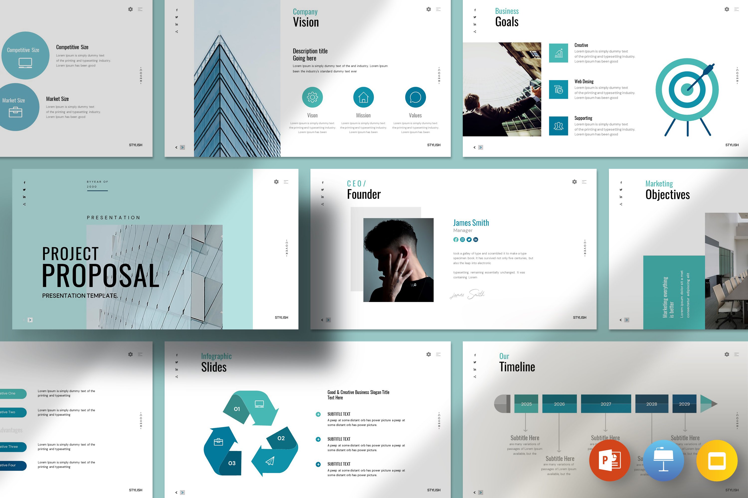 Project Proposal Presentation Template 3 - Design Cuts