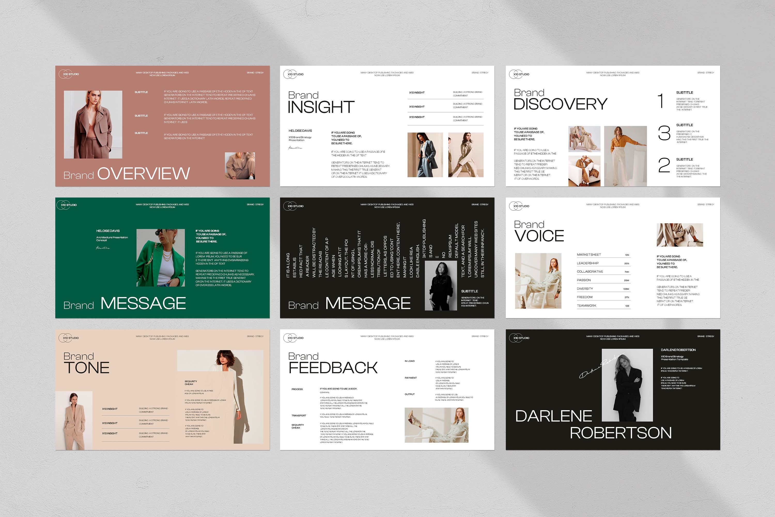 Brand Strategy Presentation Template 3 - Design Cuts