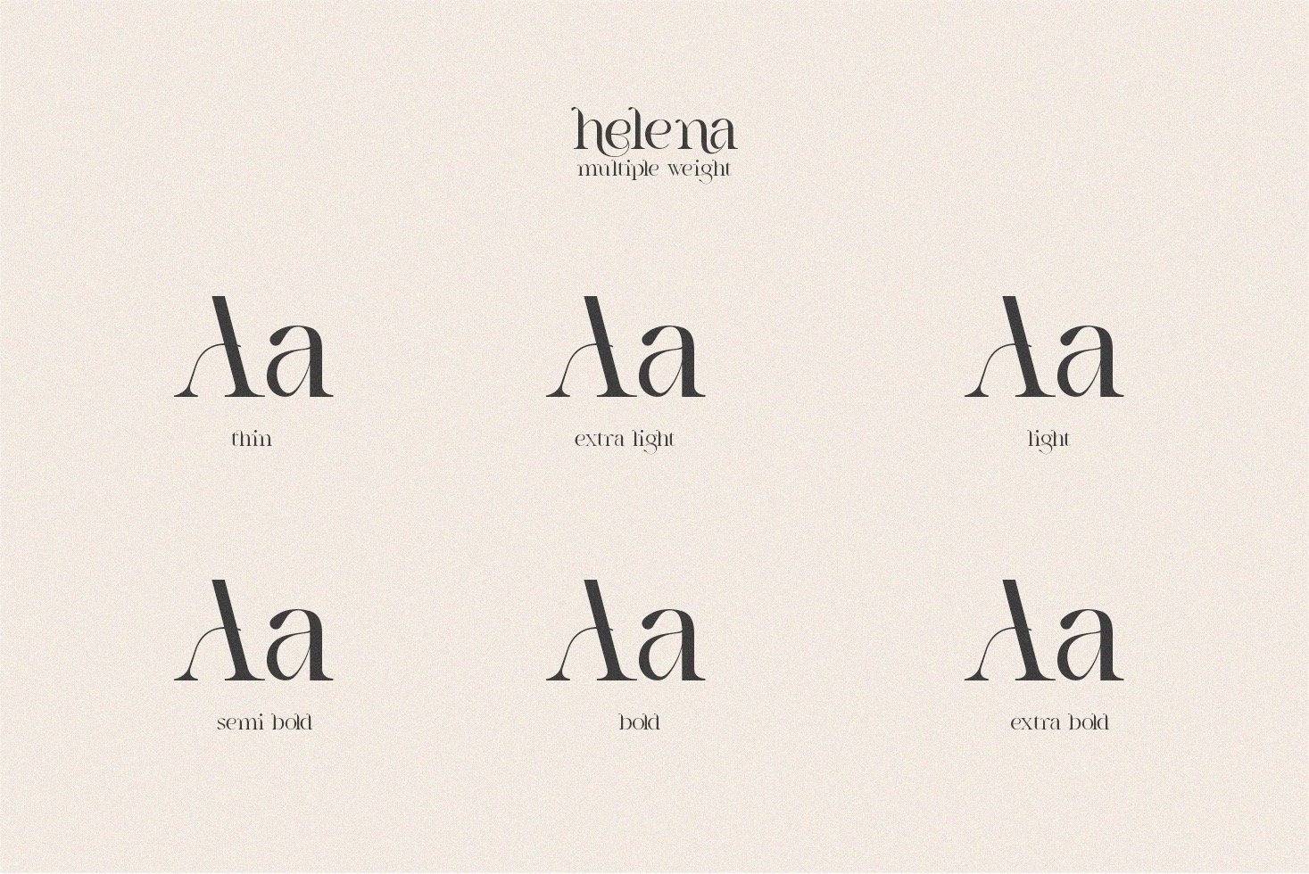 Helena - Serif Font - Design Cuts