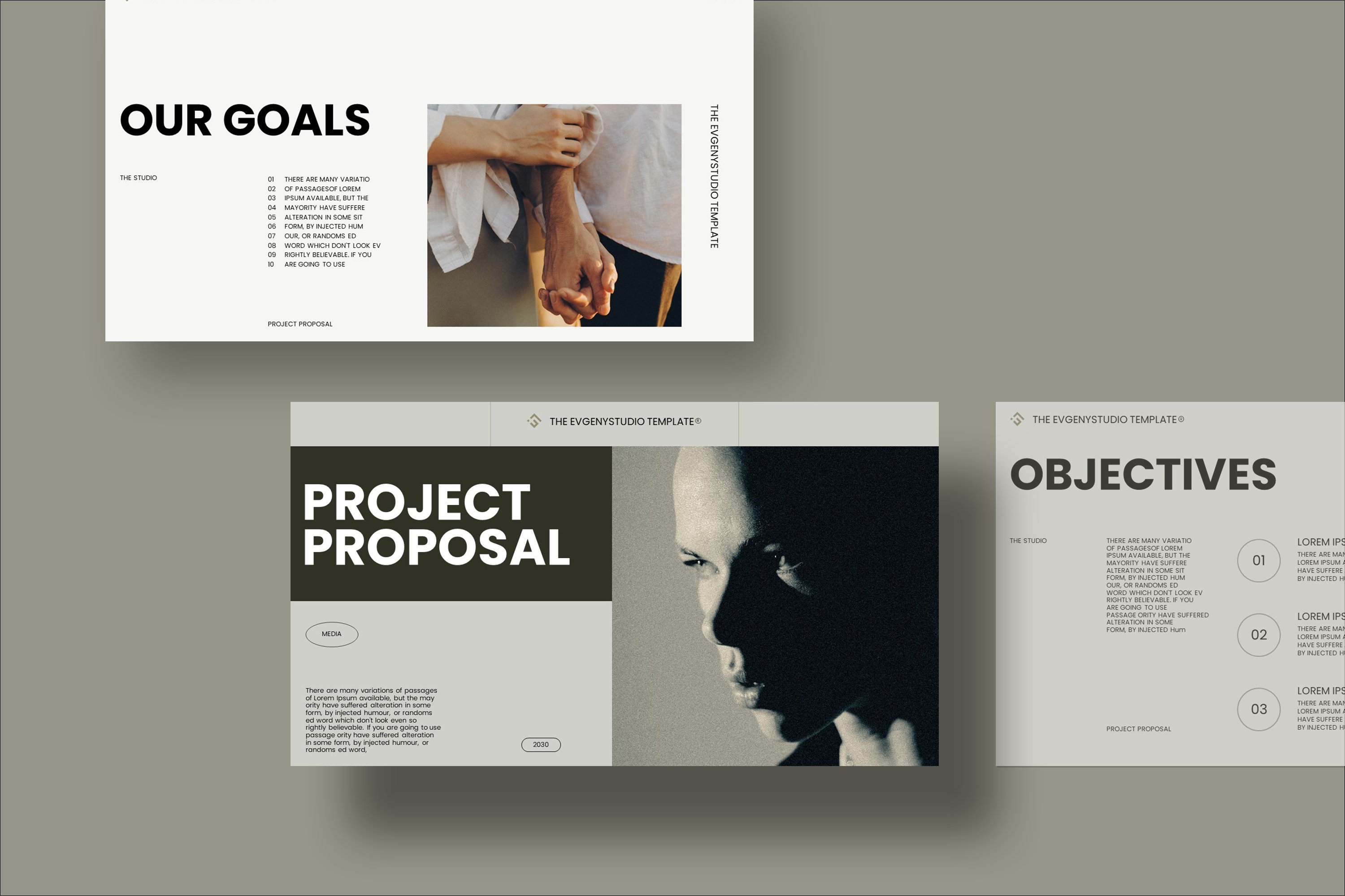 Project Proposal Presentation Template - Design Cuts