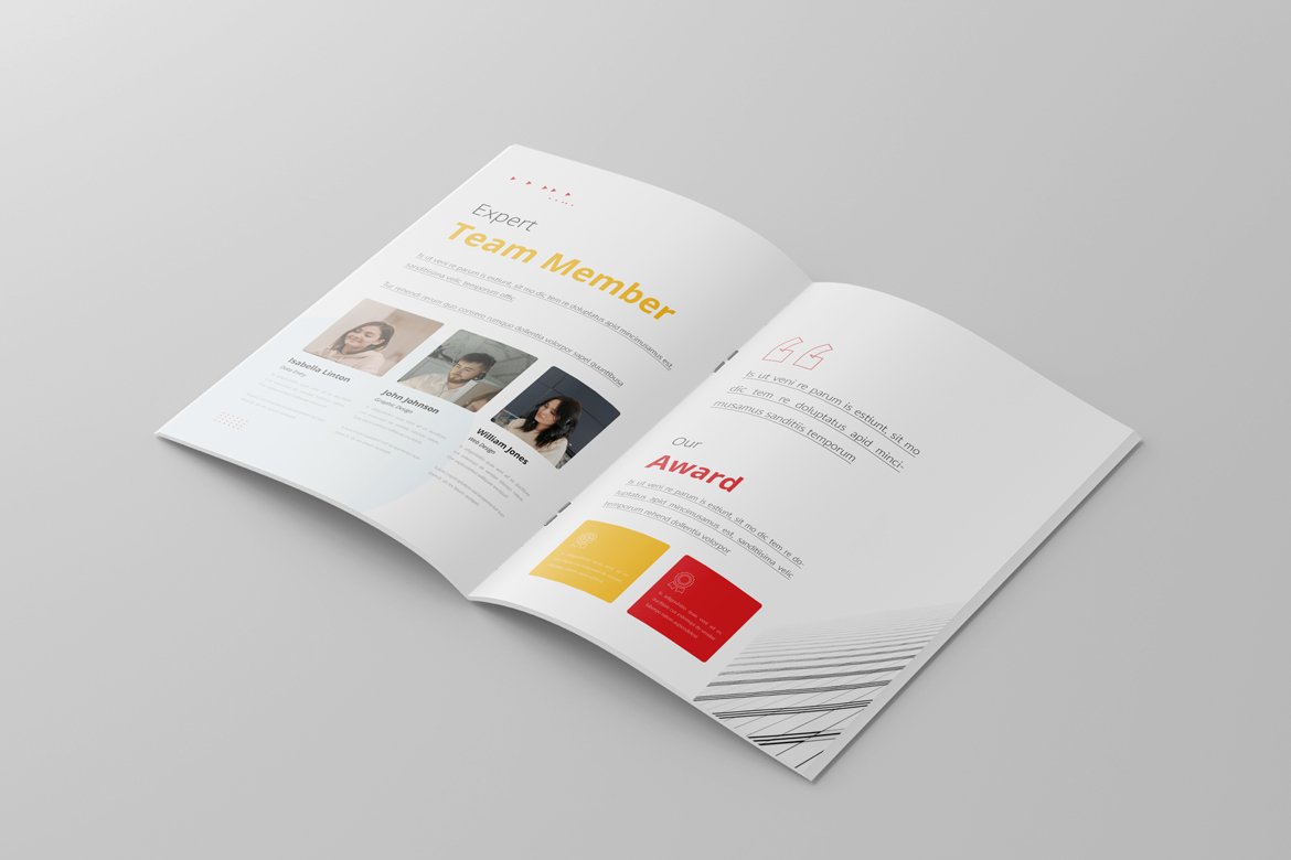 Company Profile Template 4 - Design Cuts