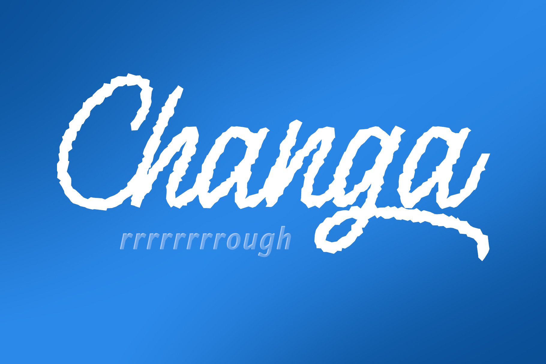 Changa Script - Design Cuts