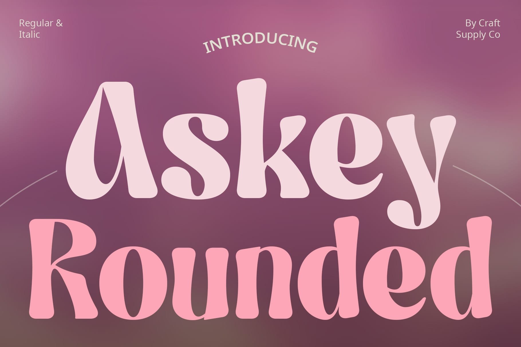 Askey Rounded - Design Cuts