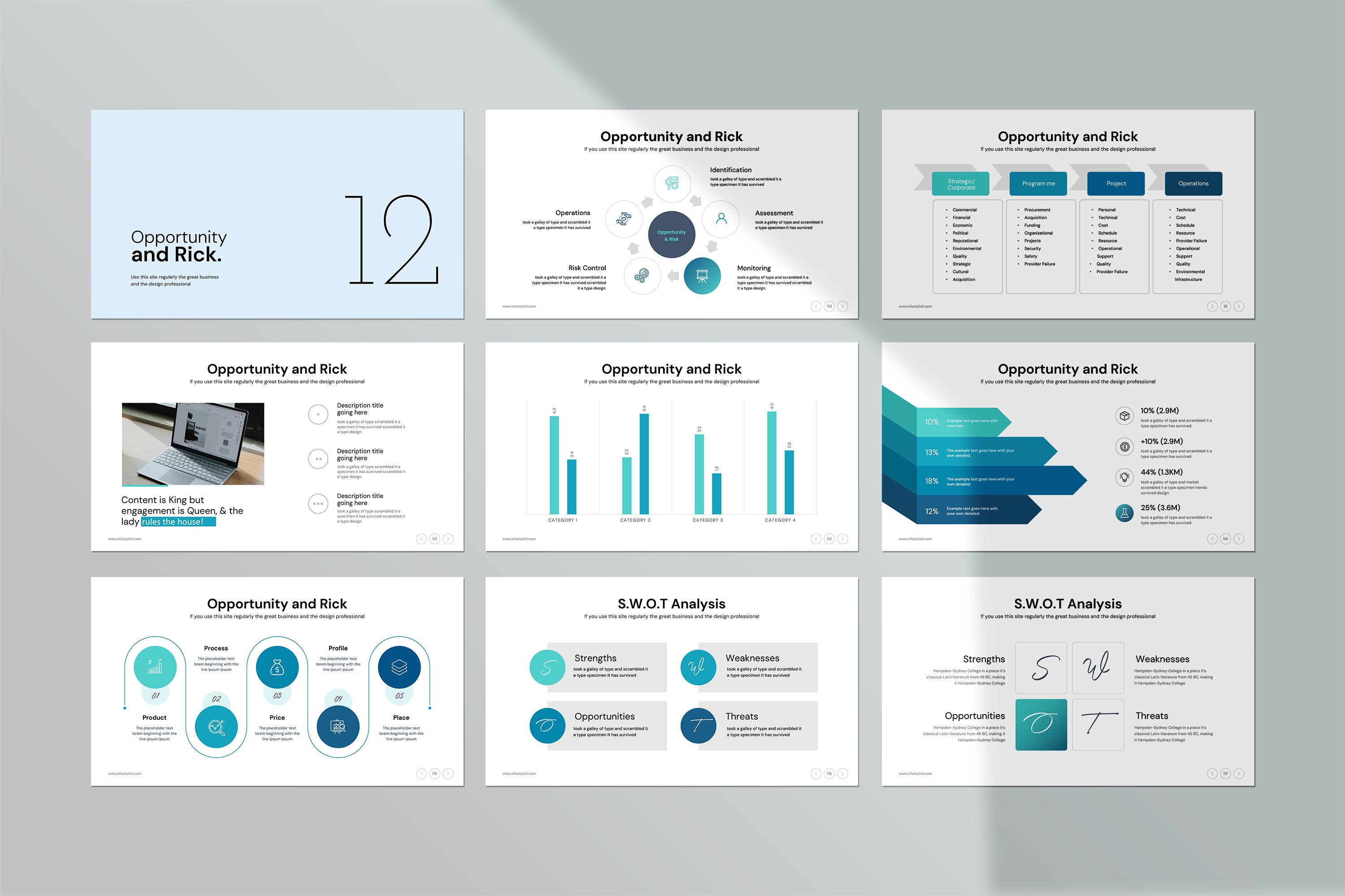 Business Plan PowerPoint Template - Design Cuts