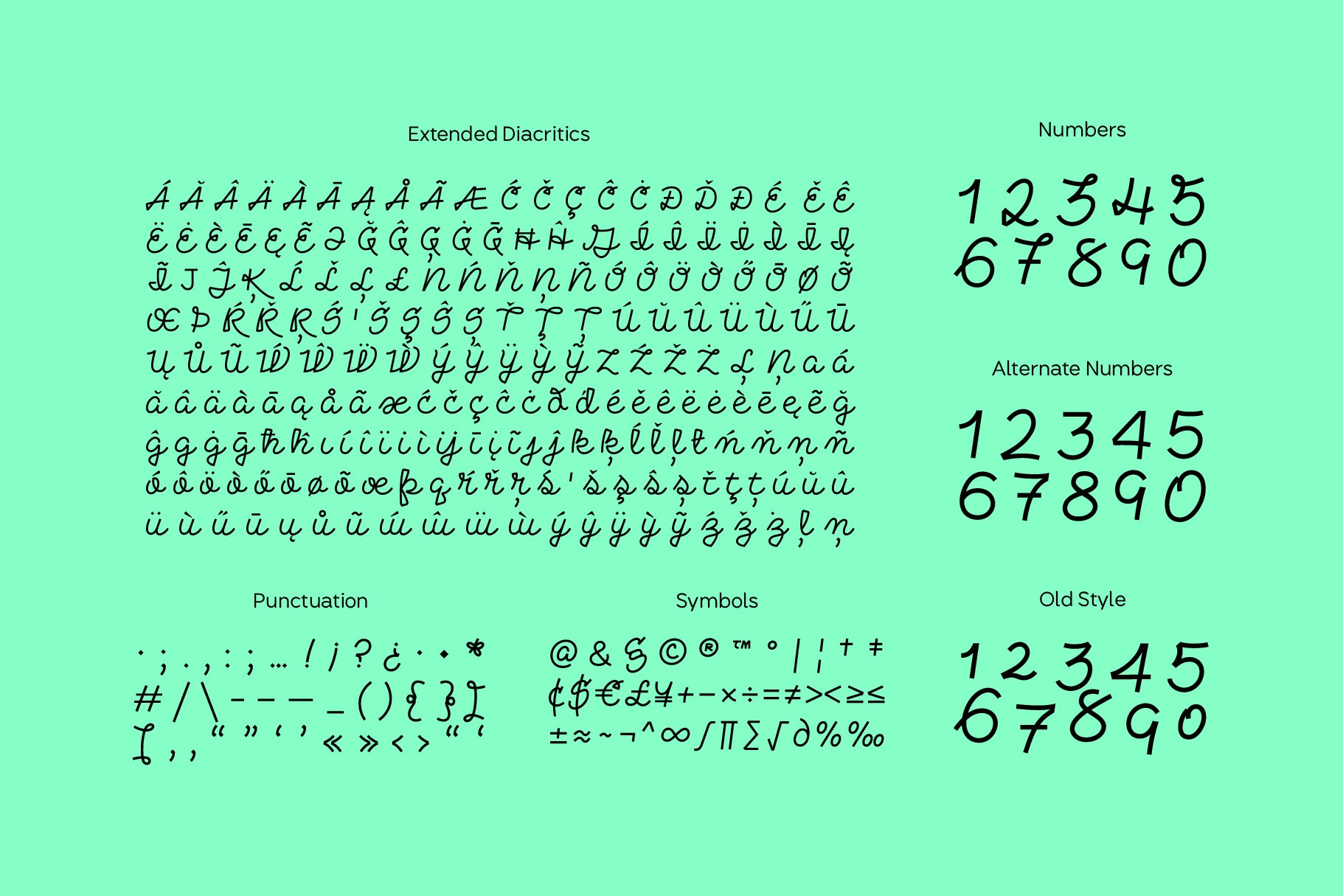 Gabetes | A Shoelace Inspired Handwritten Font - Design Cuts