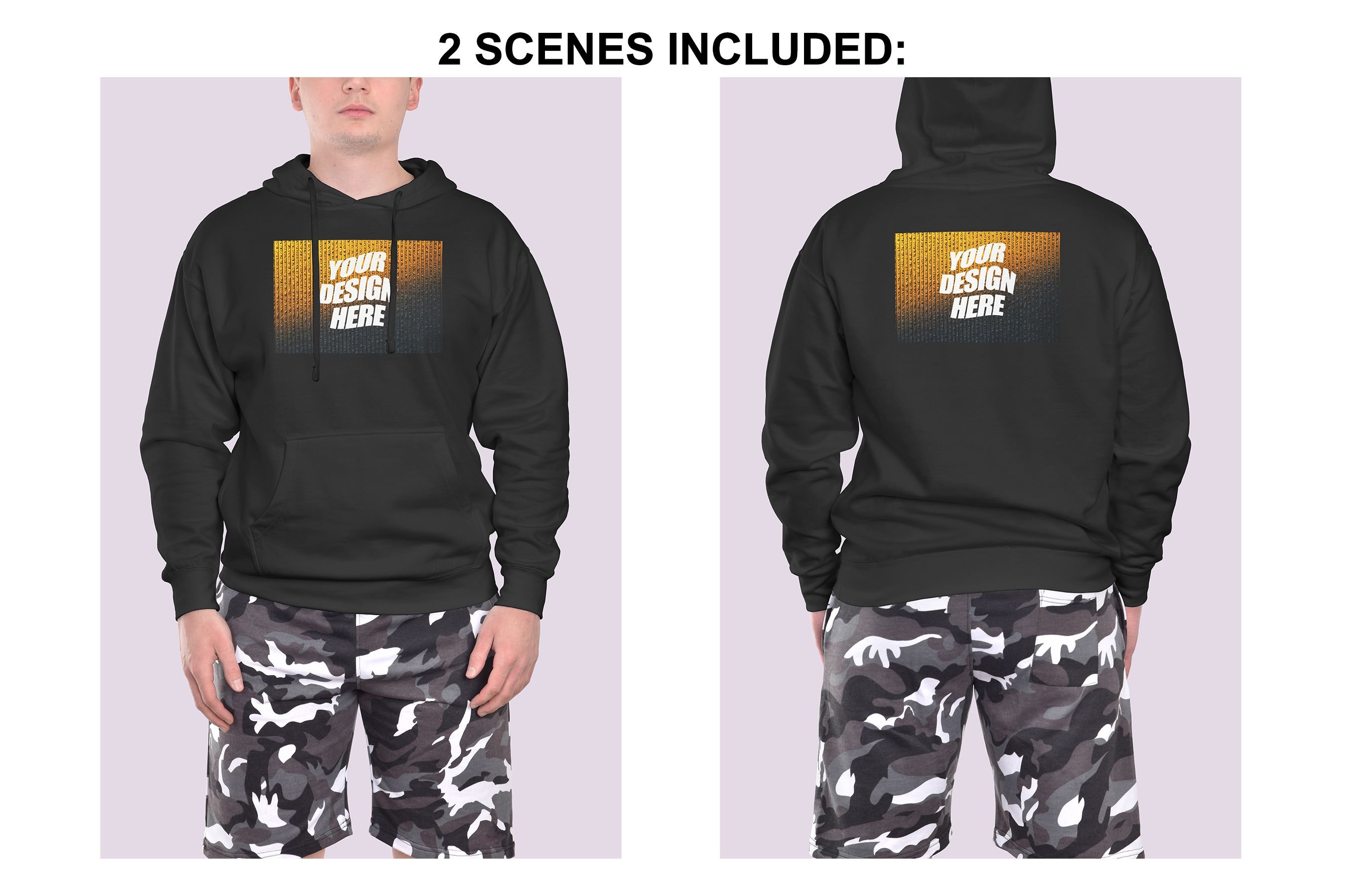 Independent SS4500 Hoodie Mockup - Design Cuts