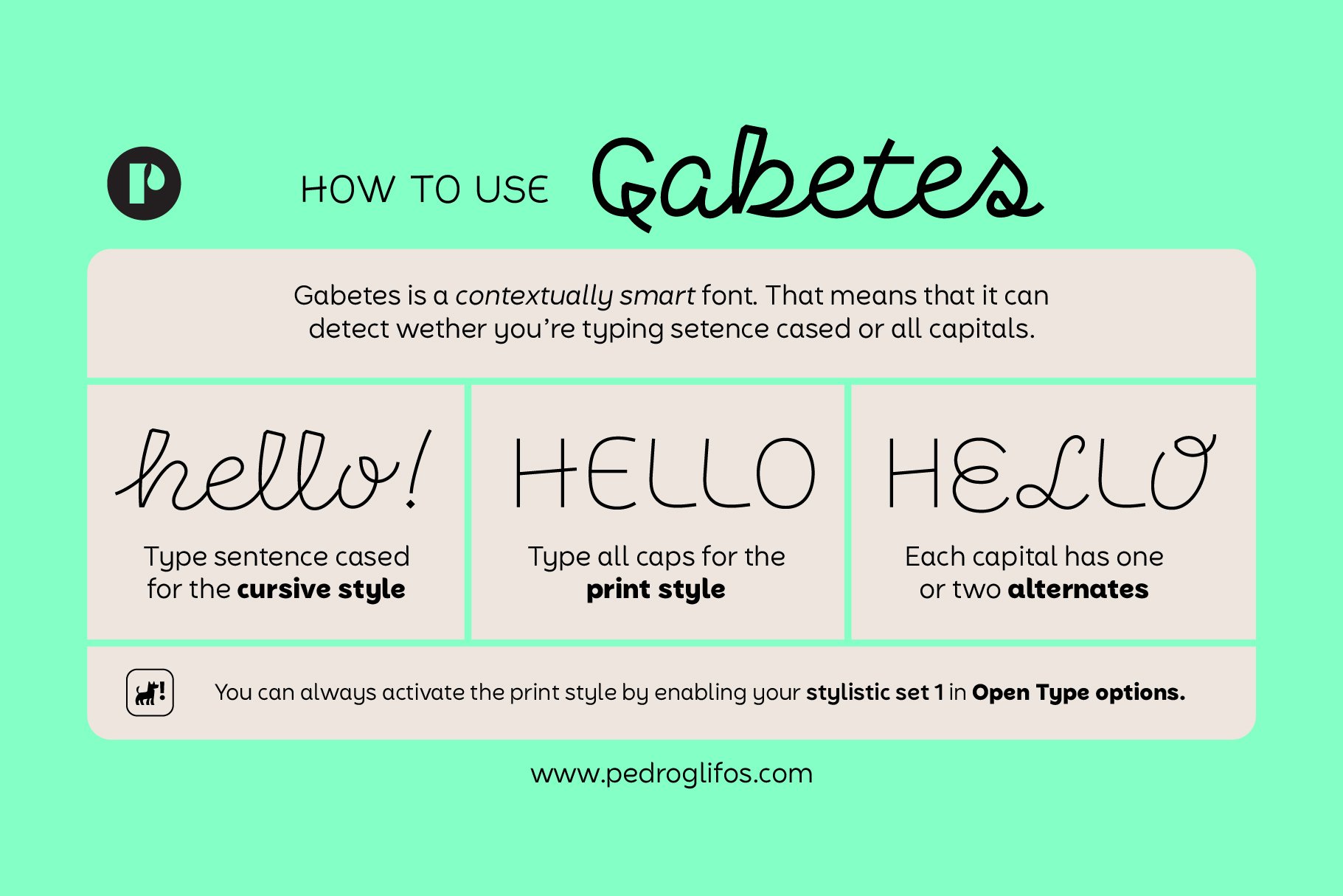 Gabetes | A Shoelace Inspired Handwritten Font - Design Cuts