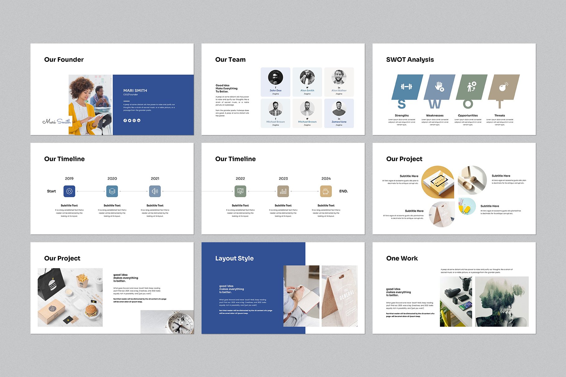 Rabbi PowerPoint Presentation Template - Design Cuts