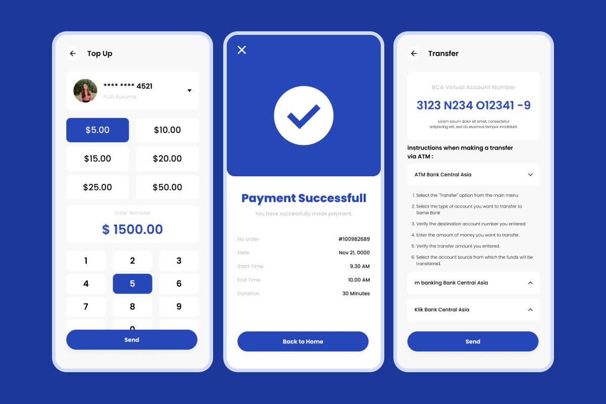 SwiftPay - E-Wallet Mobile App - Design Cuts