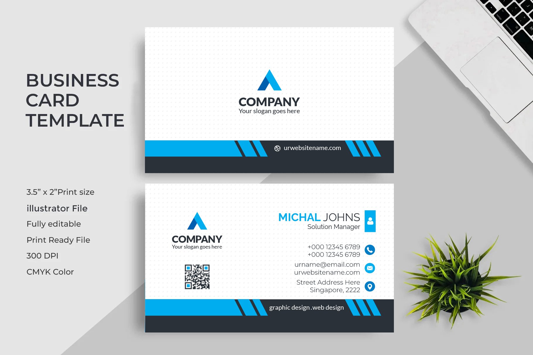 Business Card Template 44 - Design Cuts