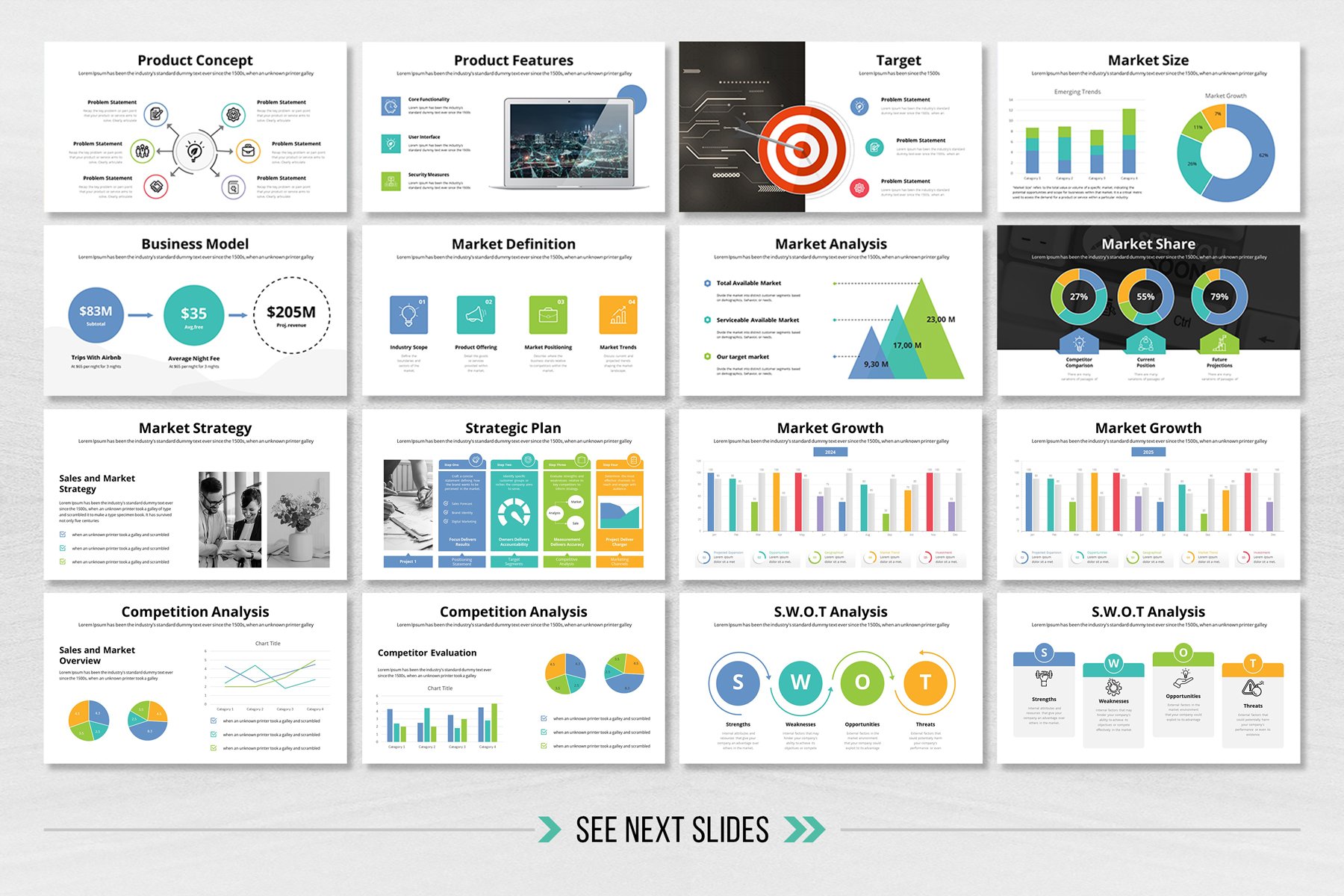 Business Plan Powerpoint Template - Design Cuts