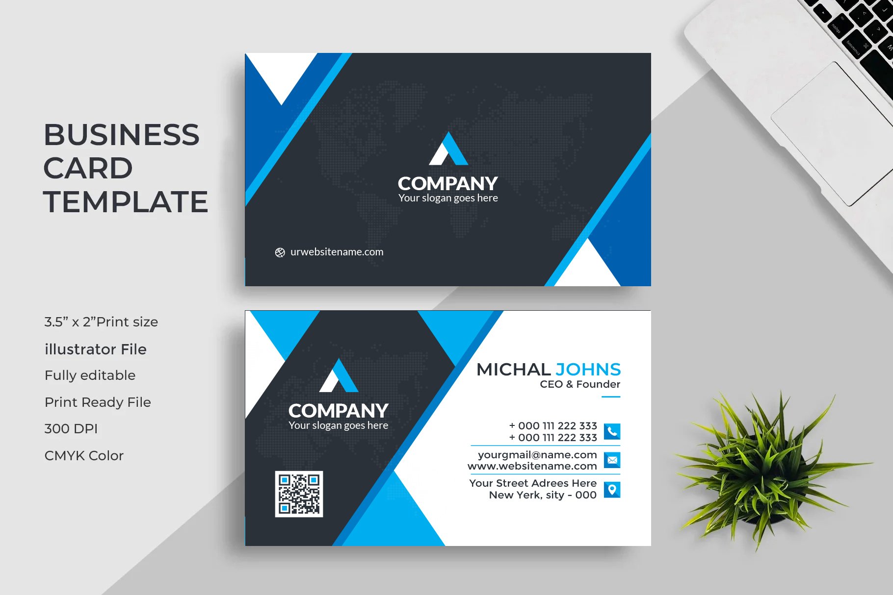 Business Card Template 22 - Design Cuts