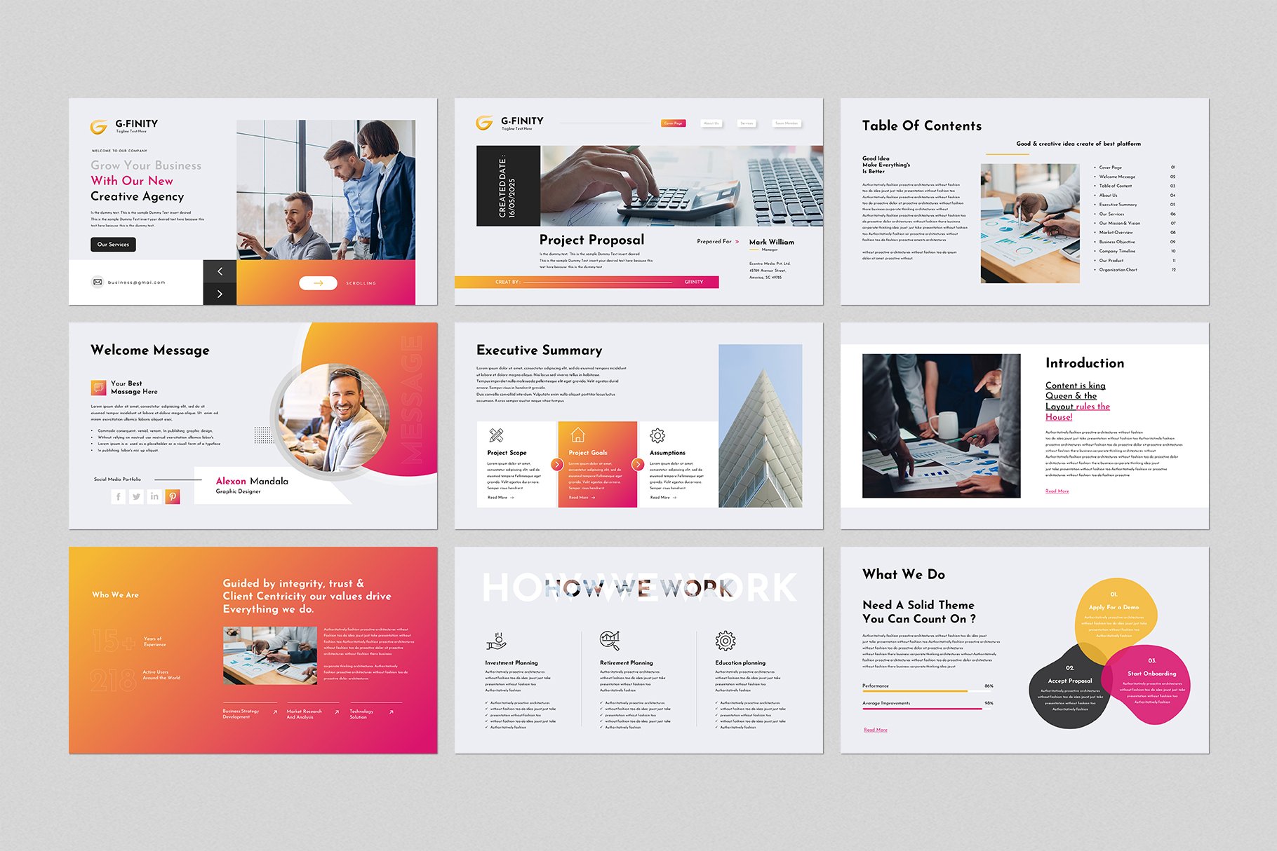 Project Proposal Presentation Template 3 - Design Cuts