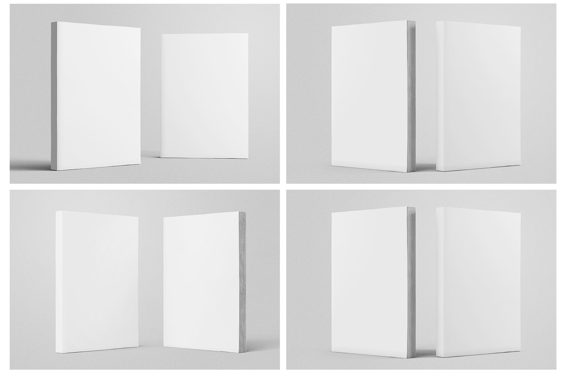 Softcover A5 Size Book Cover PSD Mockup Pack - Design Cuts