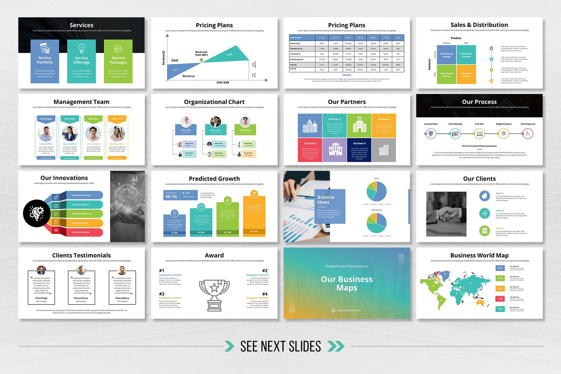 Business Plan Powerpoint Template - Design Cuts