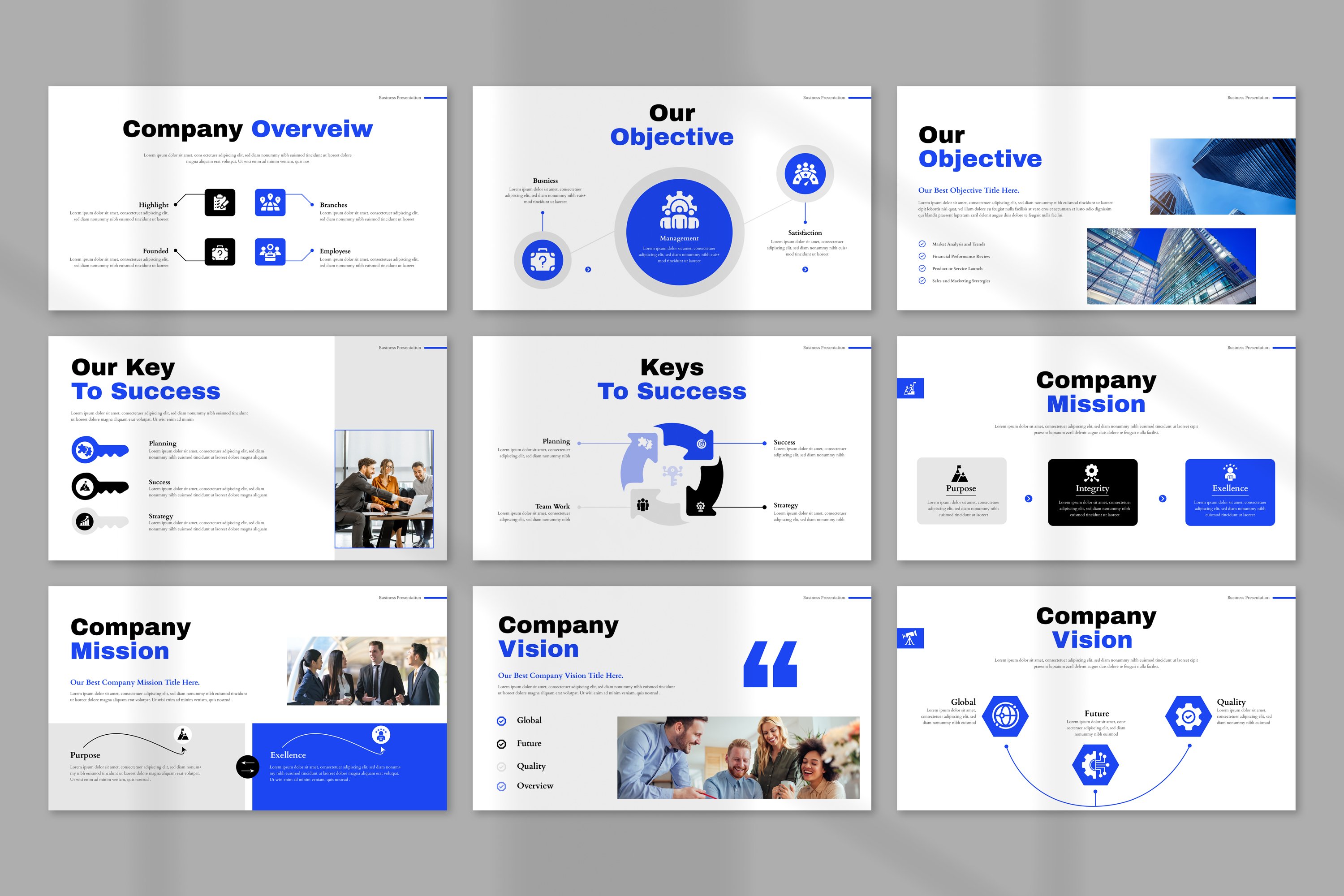 Business Presentation Template - Design Cuts