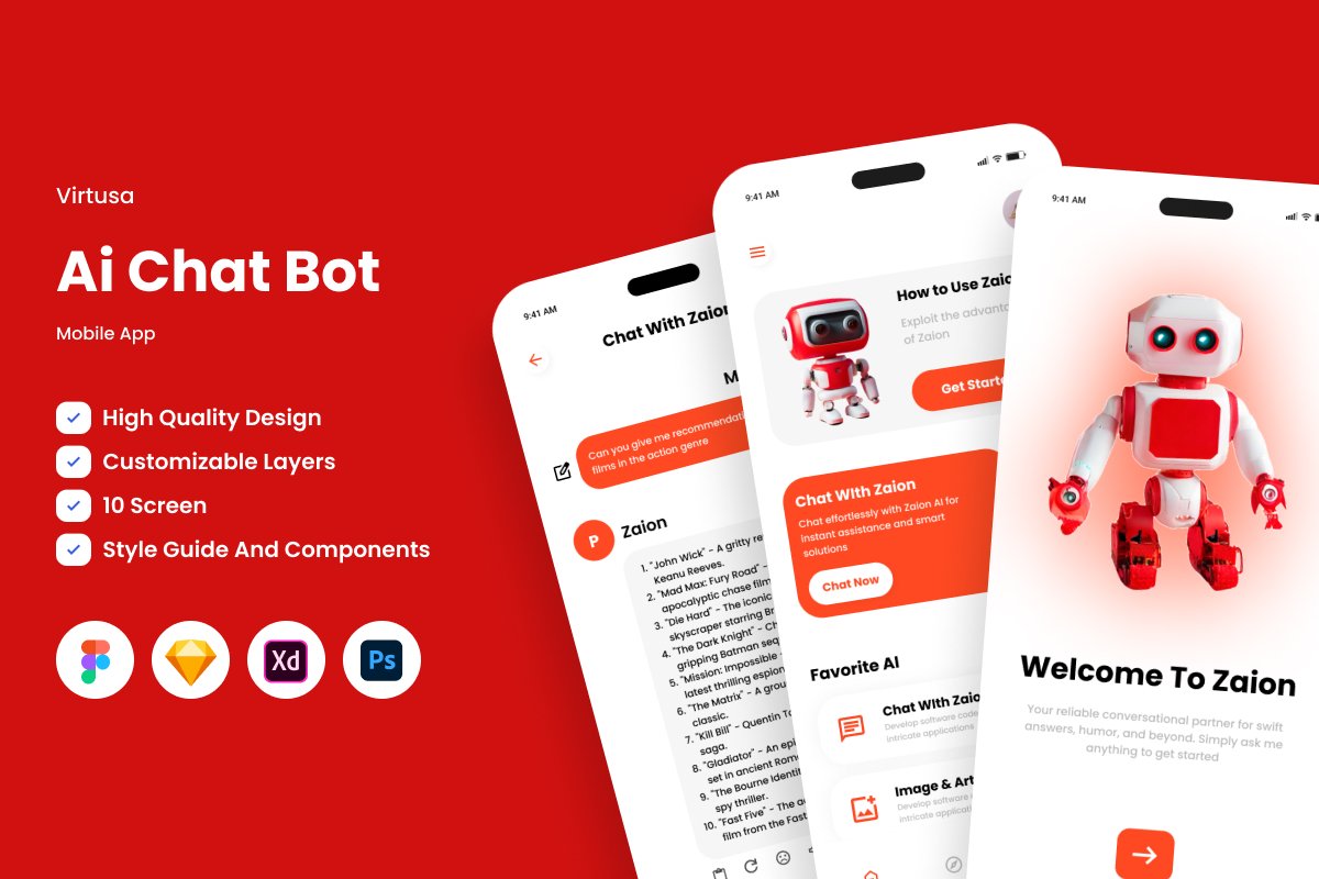 Zaion - Ai Chatbot Mobile App