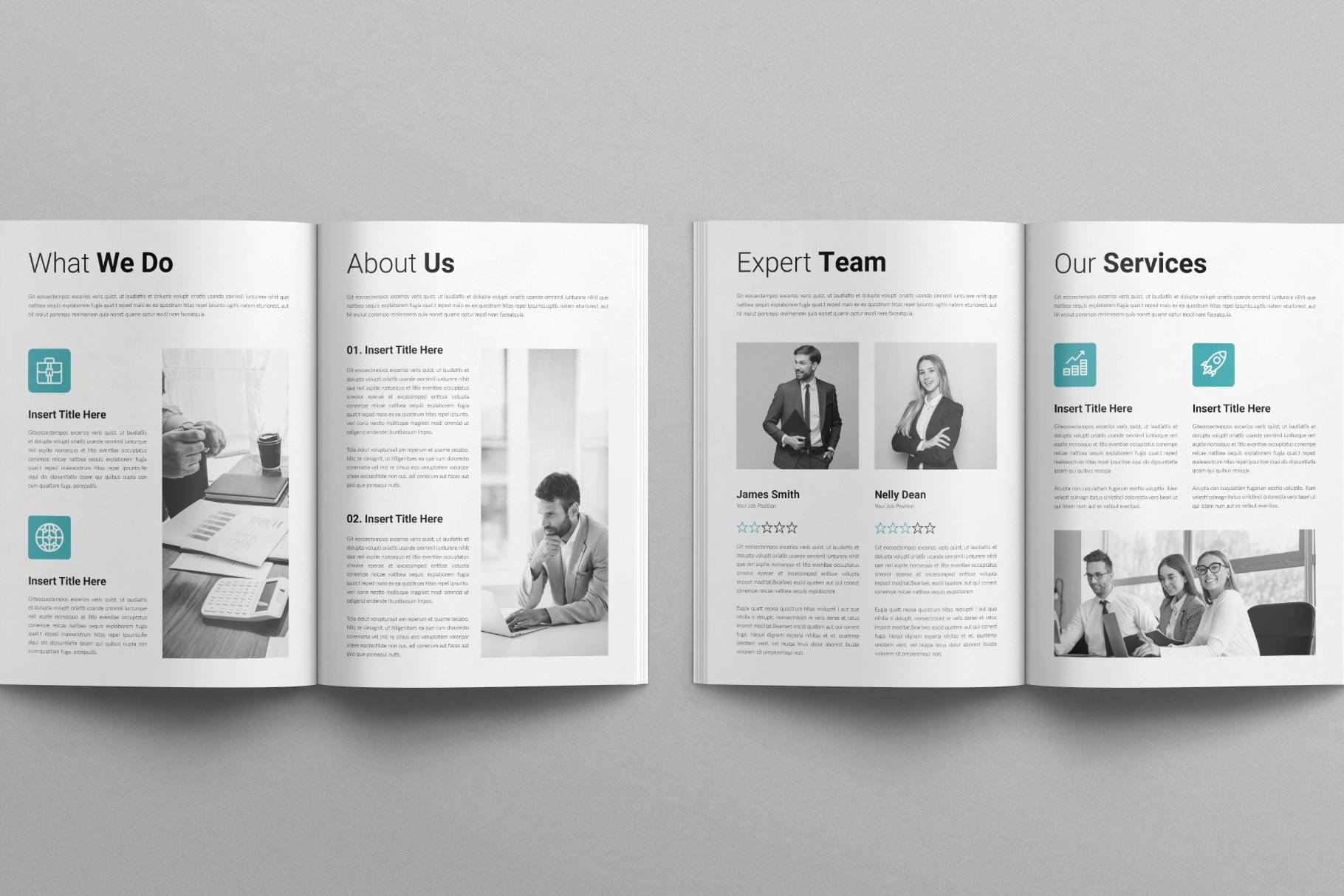 Business Proposal Template Design Layout - Design Cuts