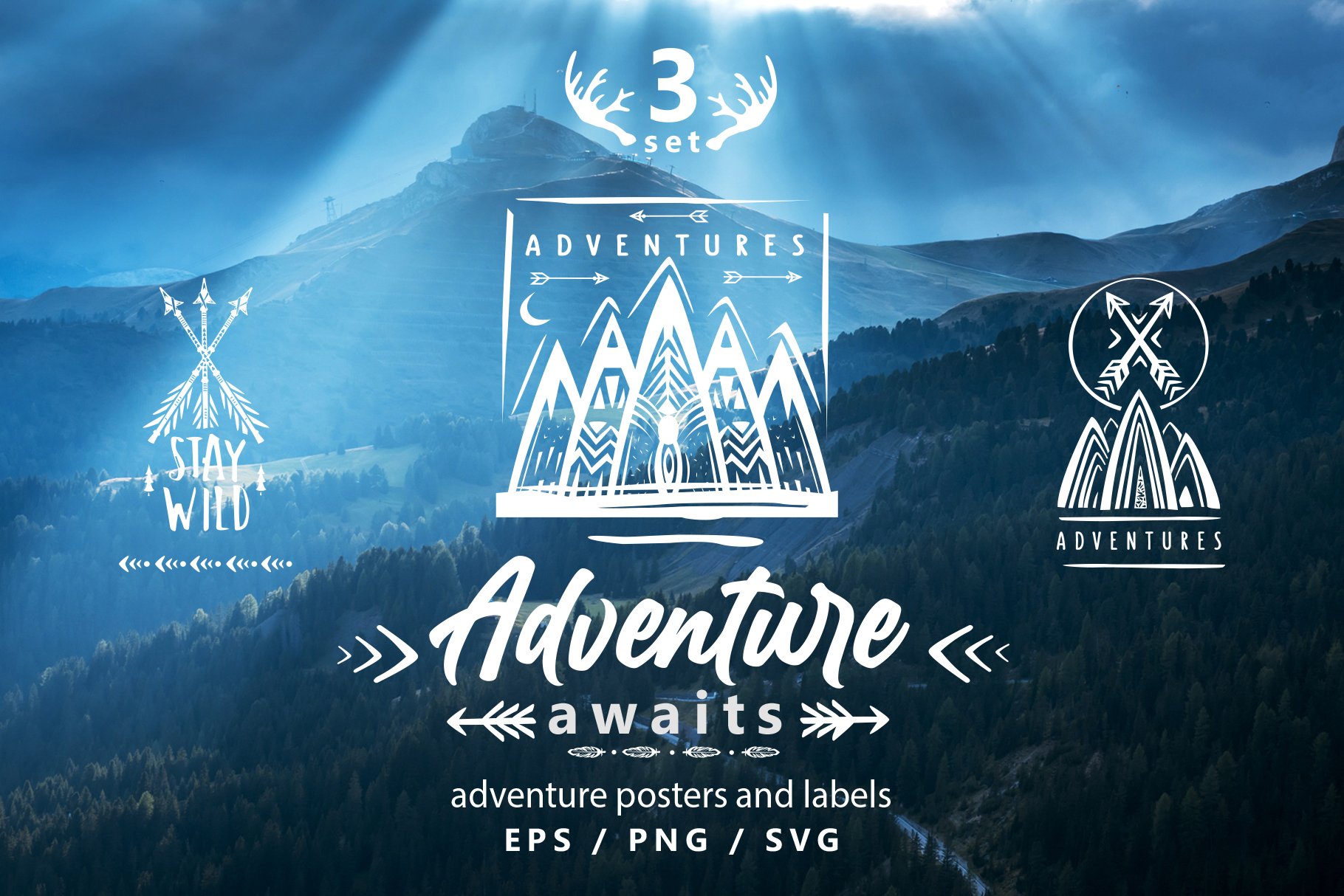 Adventure Posters And Labels - Design Cuts