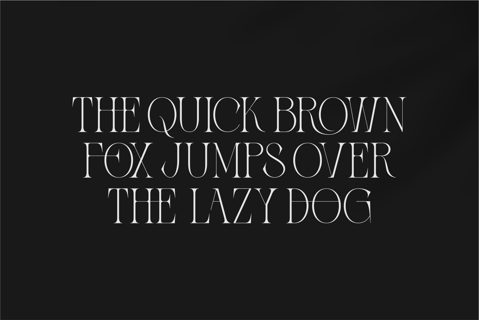 Zaslia - Elegant Ligature Serif - Design Cuts