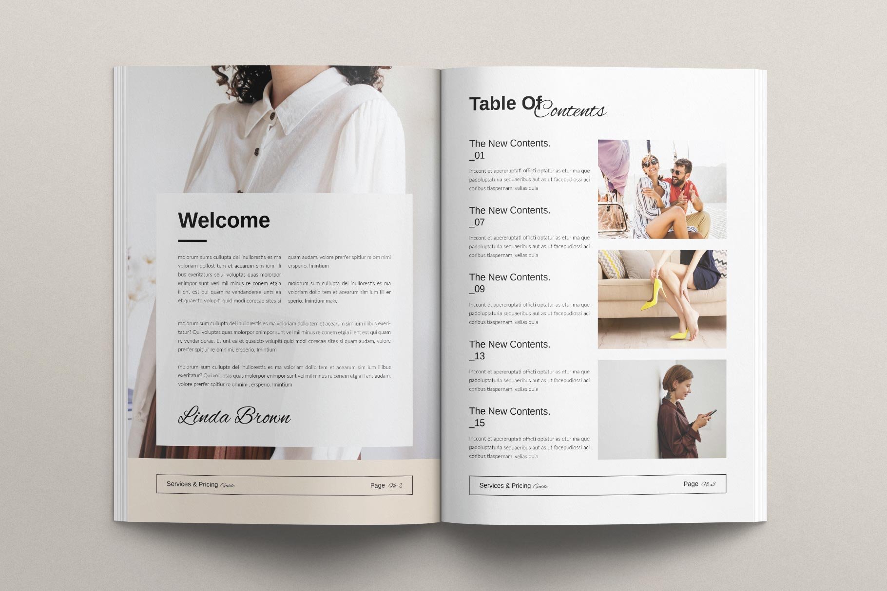 Services And Pricing Guide Template 2 - Design Cuts