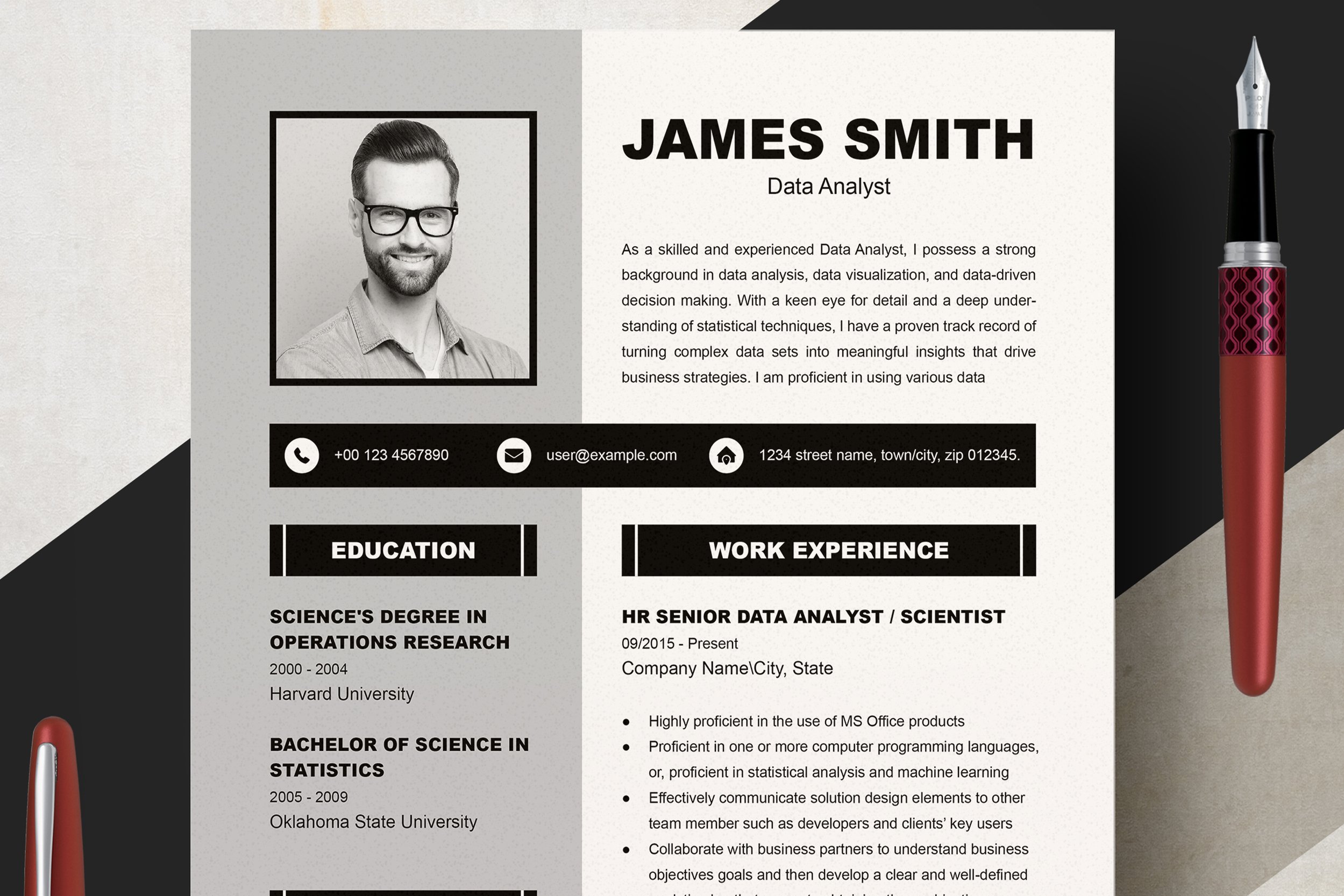 Resume Template 28 - Design Cuts