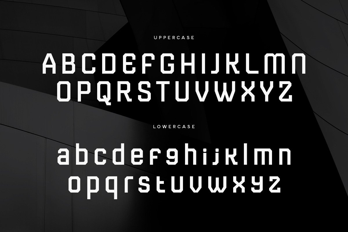 Rockey - Modern Sci-fi Futuristic Font - Design Cuts