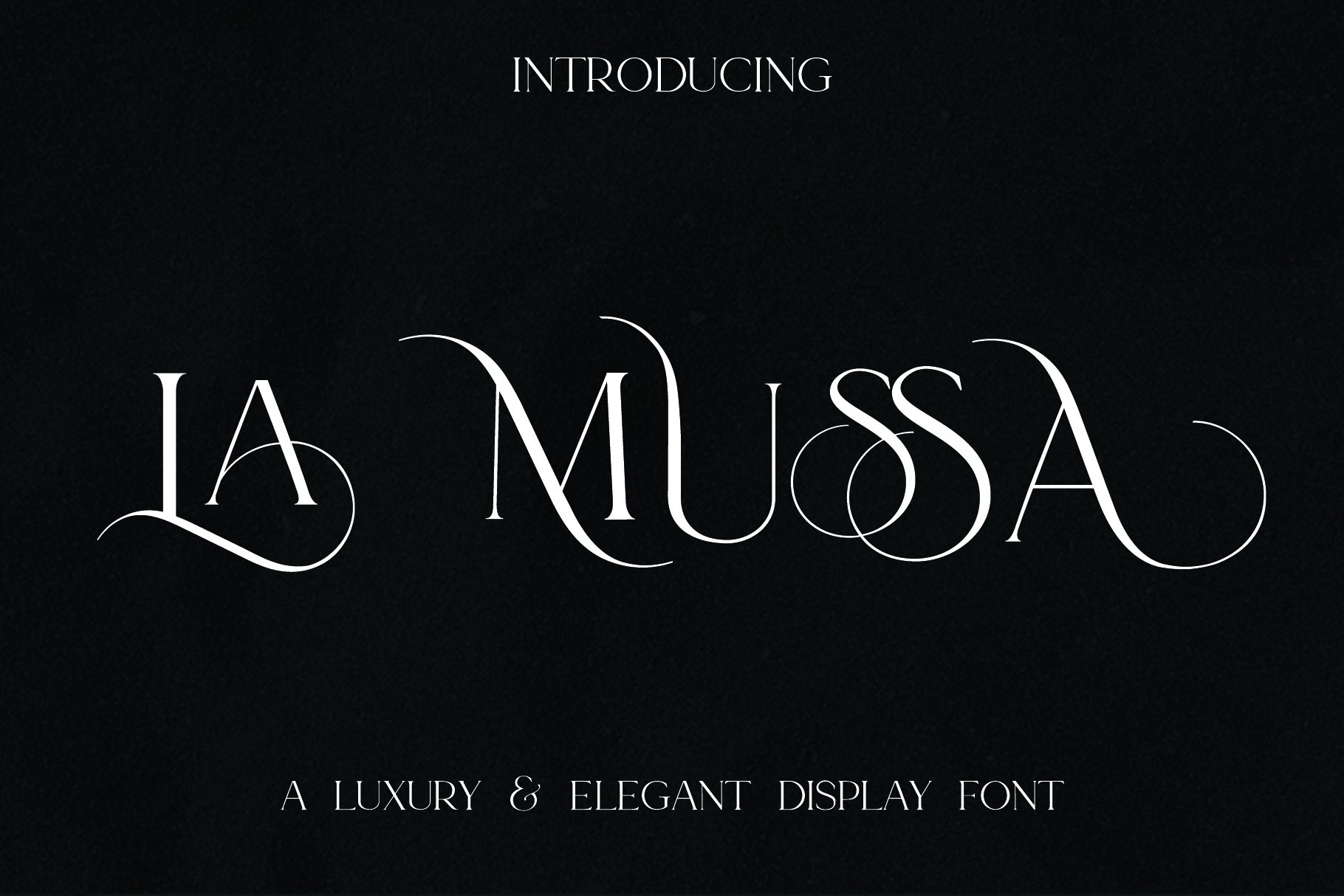 Luxury Chic Serif Font La Mussa - Design Cuts