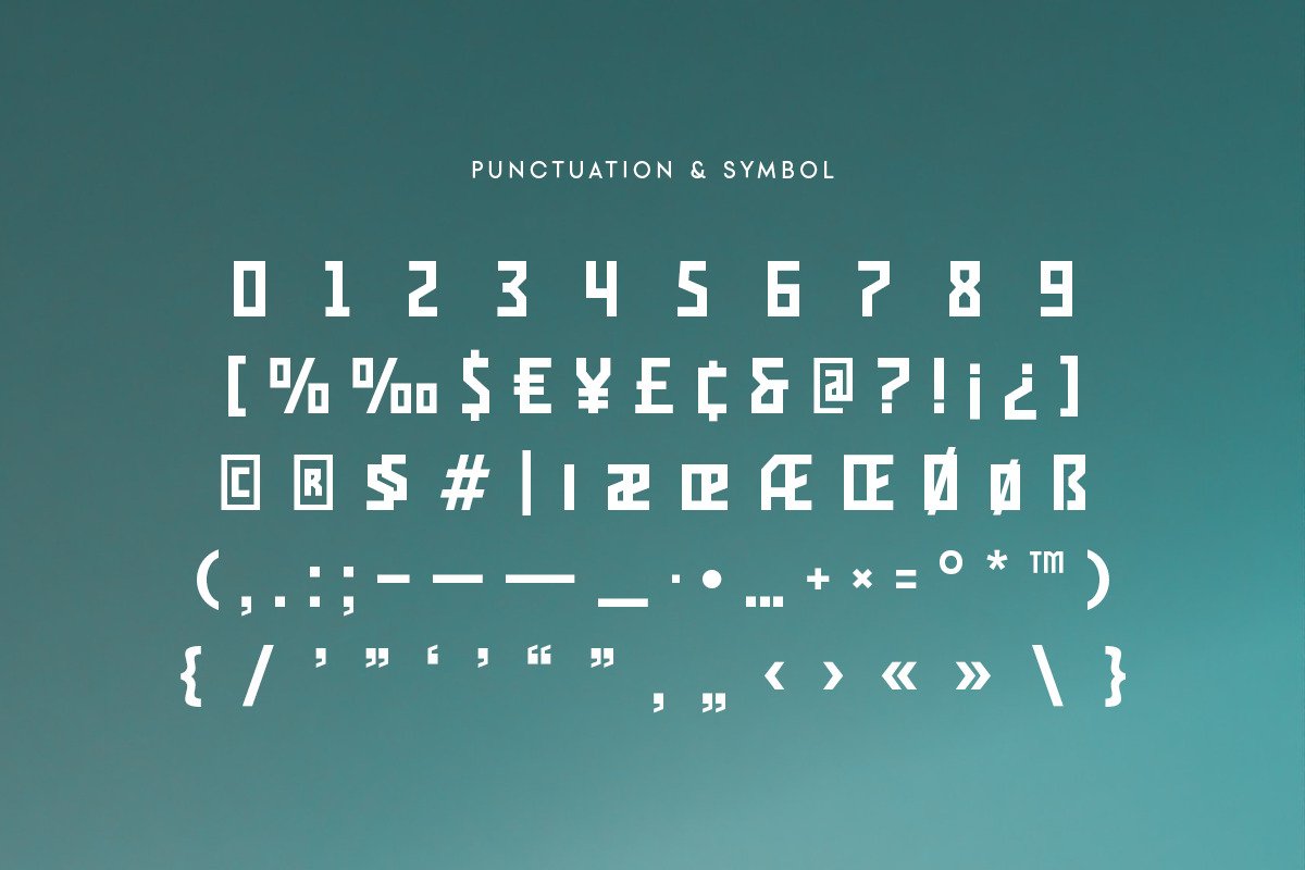 BYTES - Modern Futuristic Scifi Font - Design Cuts