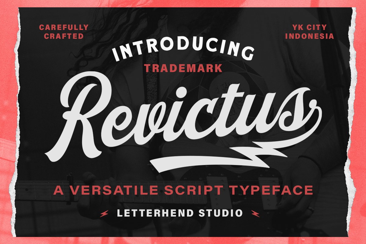 Revictus Script - Design Cuts