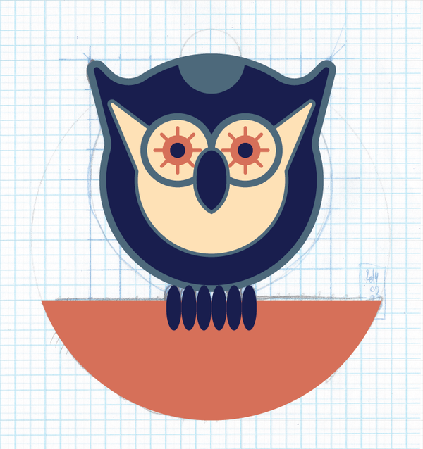 Owl design and texturing tutorial