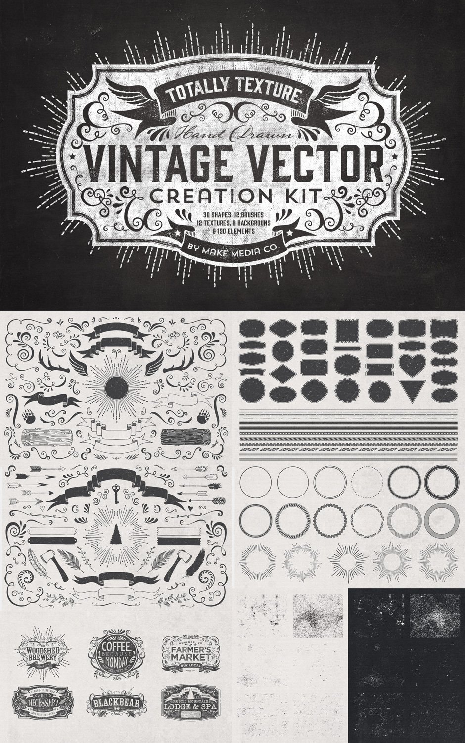 Vintage Retro Design Bundle